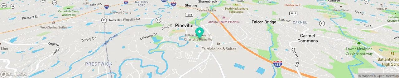 ev charging station on the map