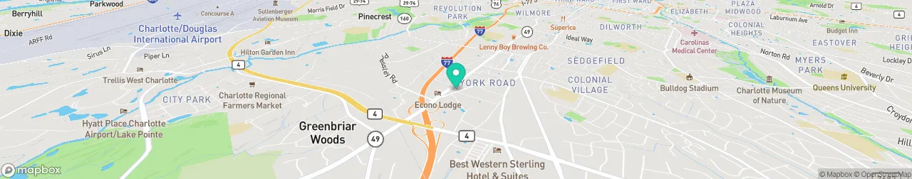 ev charging station on the map