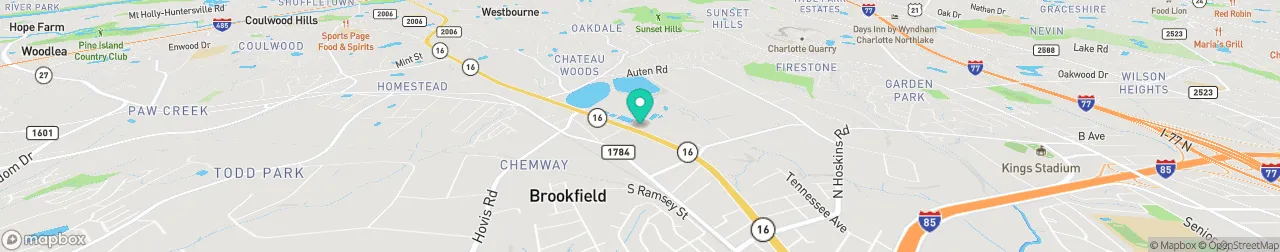 ev charging station on the map