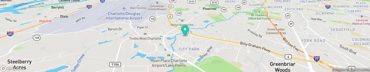 borne de recharge sur la carte