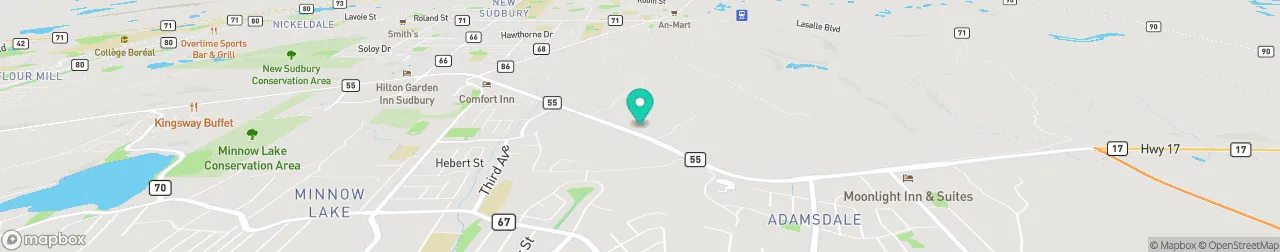 borne de recharge sur la carte