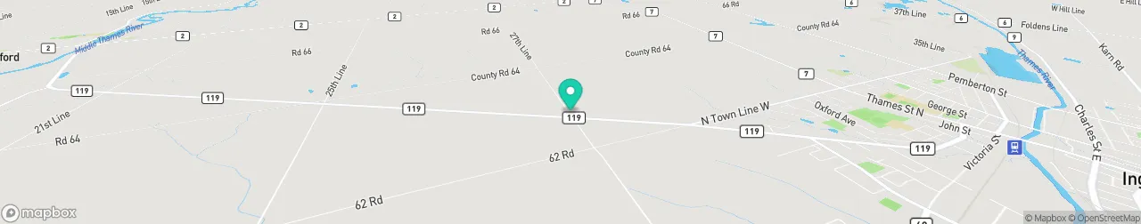 borne de recharge sur la carte