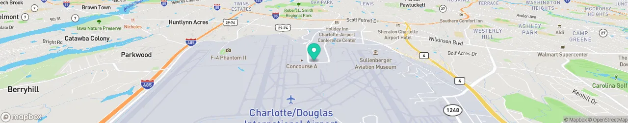 borne de recharge sur la carte