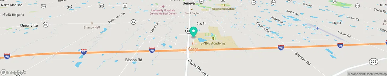 borne de recharge sur la carte