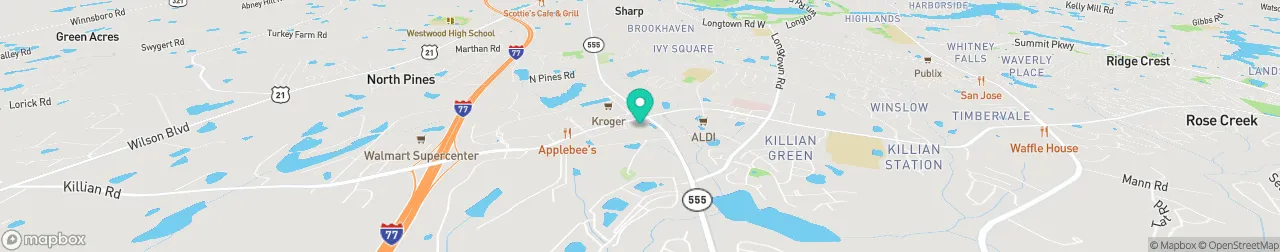 ev charging station on the map