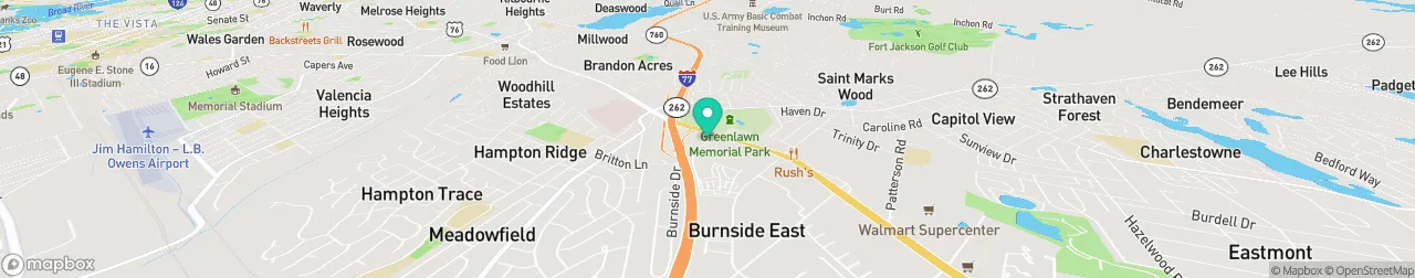 borne de recharge sur la carte