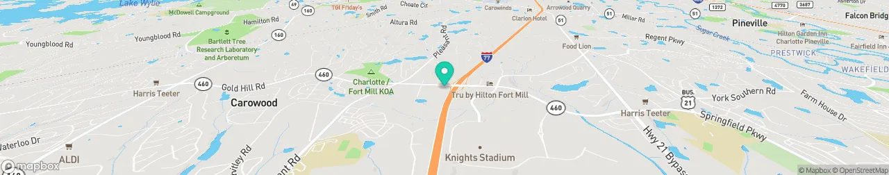 ev charging station on the map