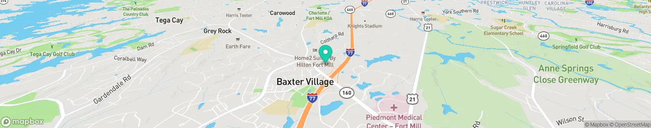 borne de recharge sur la carte