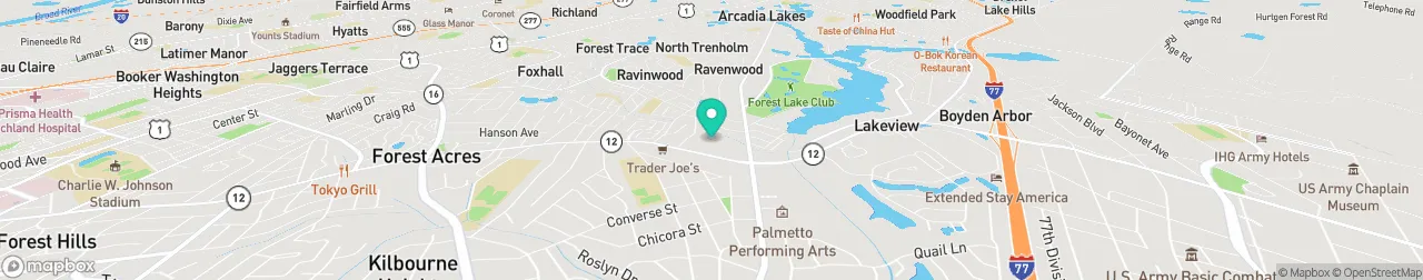 borne de recharge sur la carte