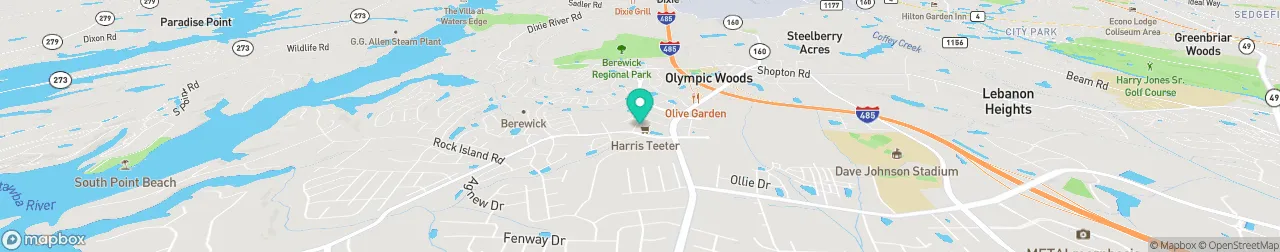 ev charging station on the map