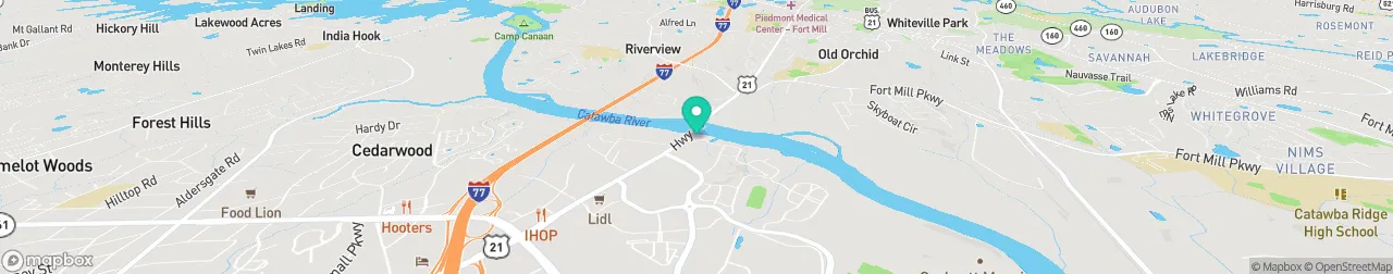 borne de recharge sur la carte