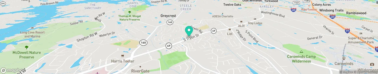 ev charging station on the map