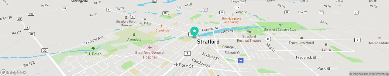 ev charging station on the map