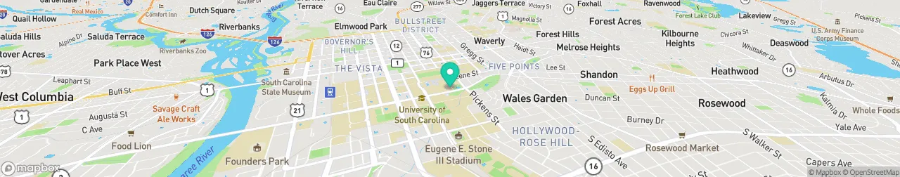 borne de recharge sur la carte