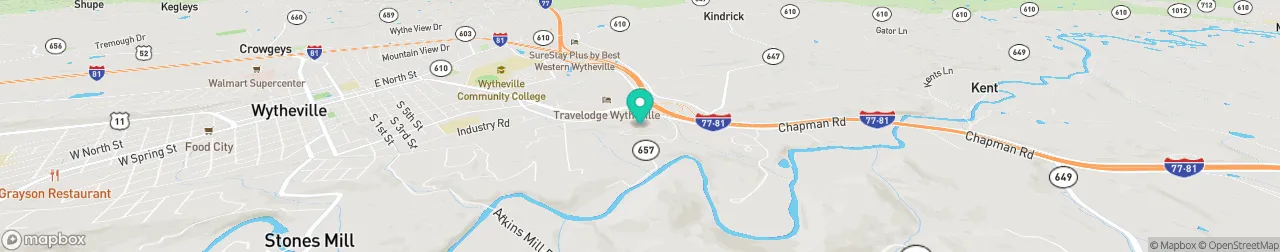 ev charging station on the map