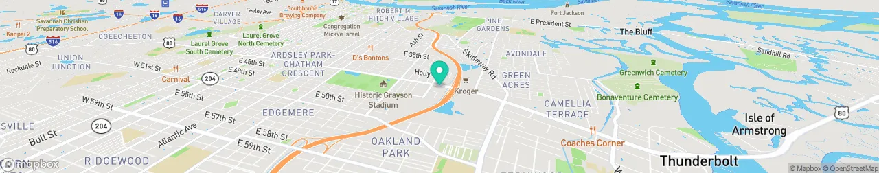 ev charging station on the map