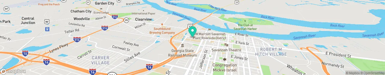 borne de recharge sur la carte