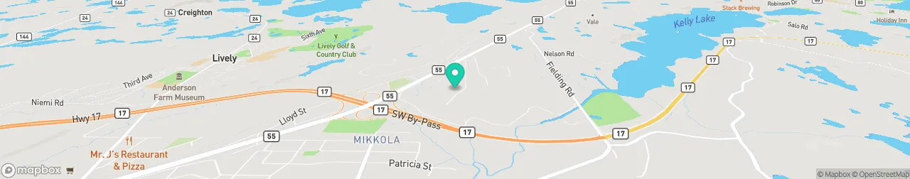 borne de recharge sur la carte