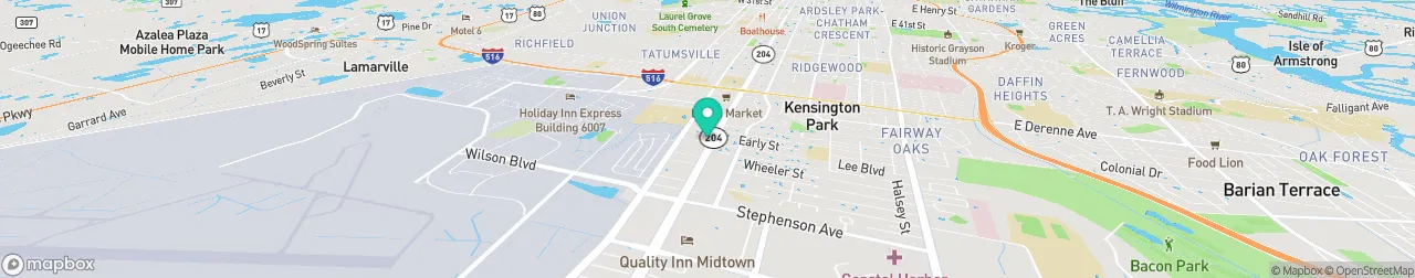 ev charging station on the map