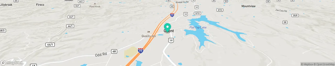 ev charging station on the map