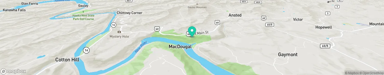 borne de recharge sur la carte