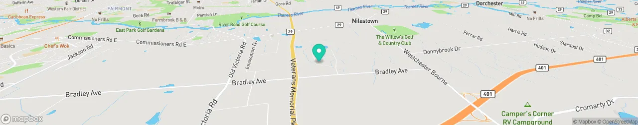 ev charging station on the map