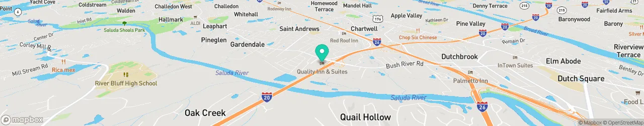 ev charging station on the map