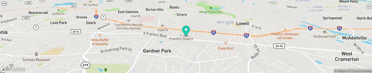 ev charging station on the map