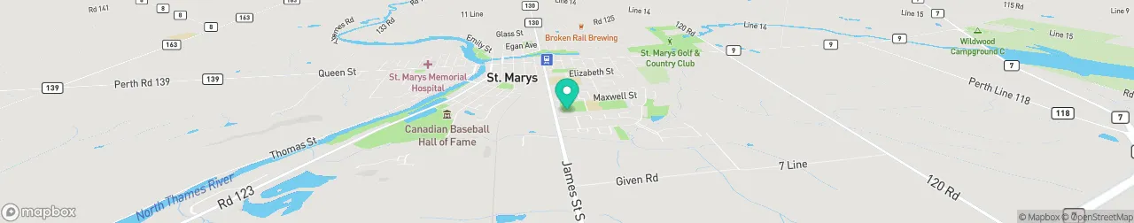 borne de recharge sur la carte