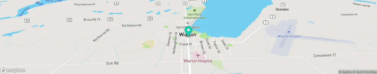 borne de recharge sur la carte