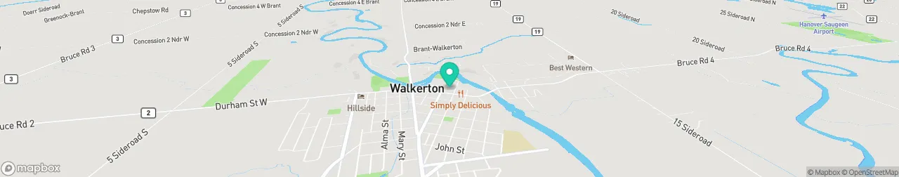 borne de recharge sur la carte