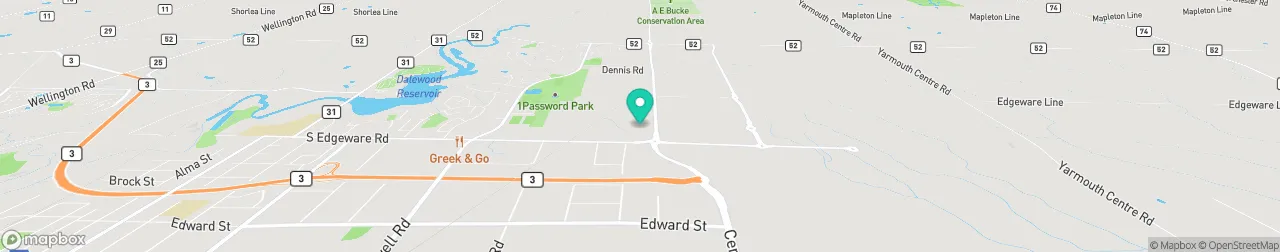 borne de recharge sur la carte