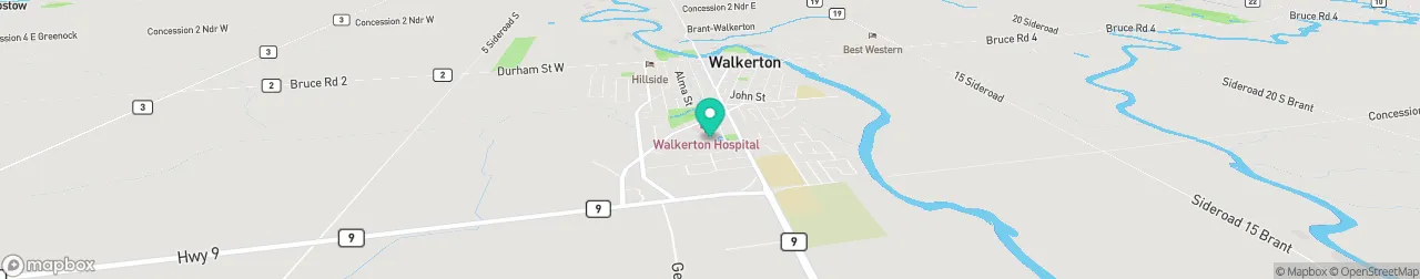 borne de recharge sur la carte