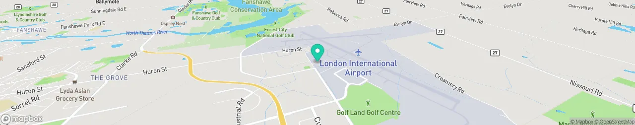 borne de recharge sur la carte