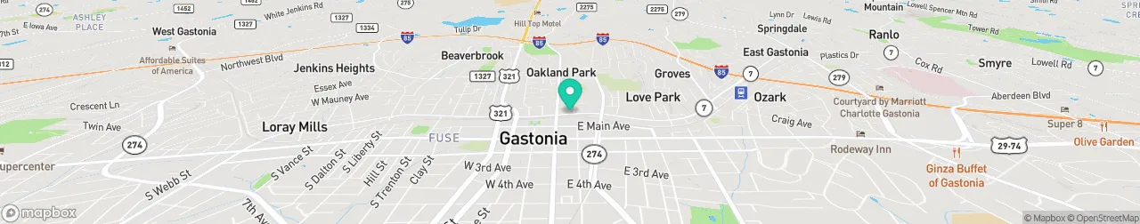 ev charging station on the map