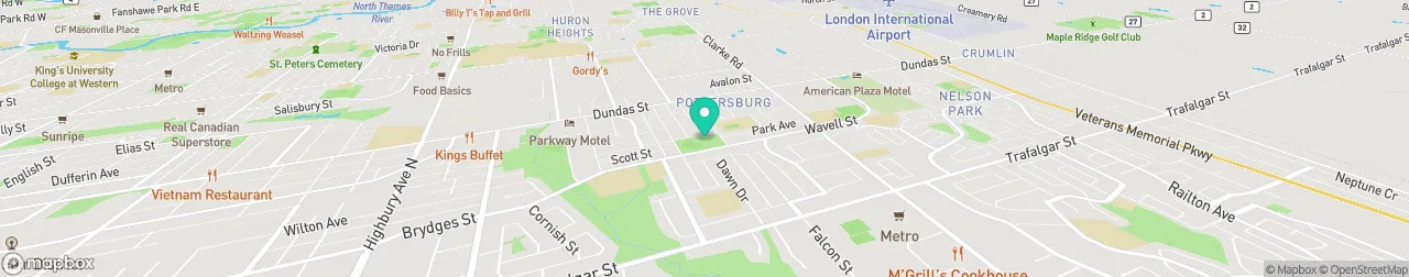 ev charging station on the map