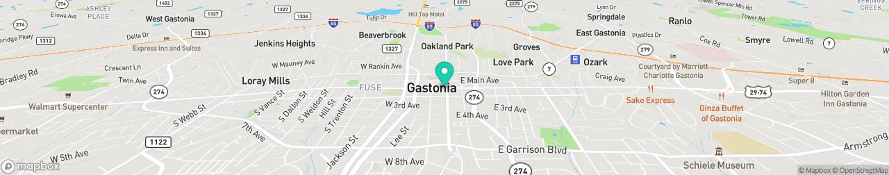 ev charging station on the map