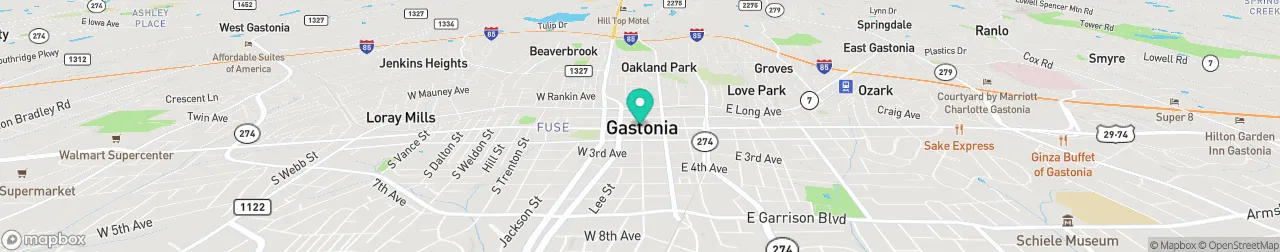 ev charging station on the map