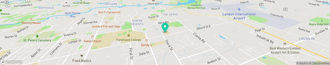 ev charging station on the map