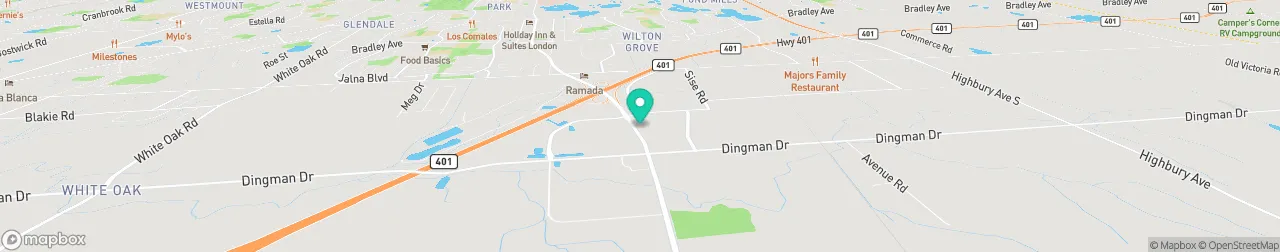 ev charging station on the map