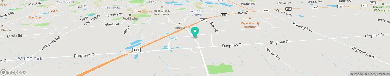 ev charging station on the map