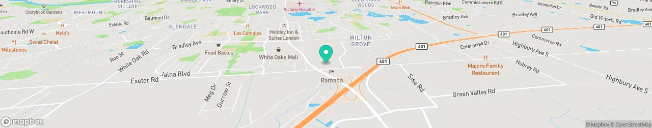 ev charging station on the map