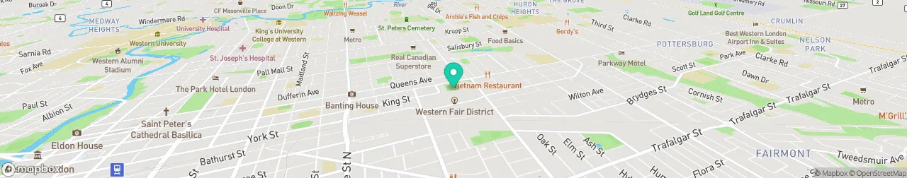 borne de recharge sur la carte