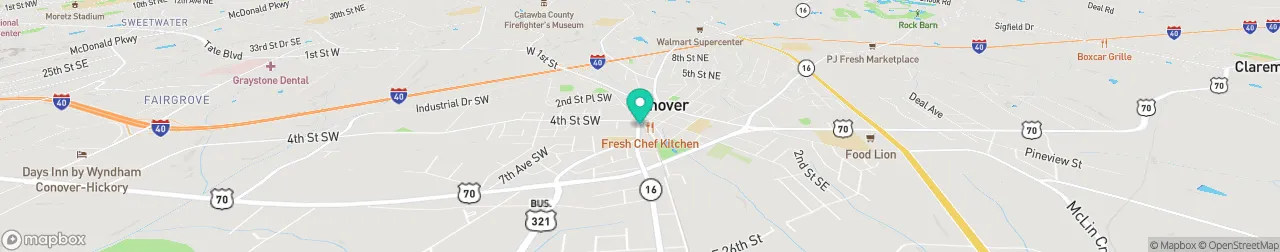 ev charging station on the map