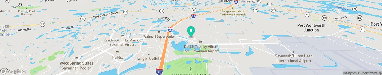 borne de recharge sur la carte