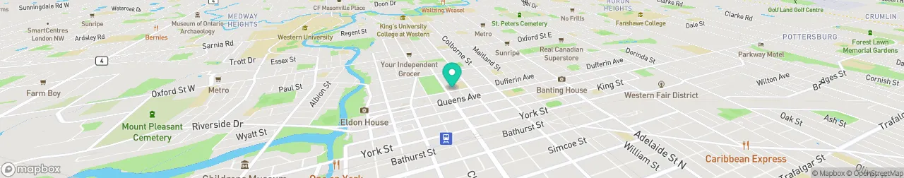 borne de recharge sur la carte