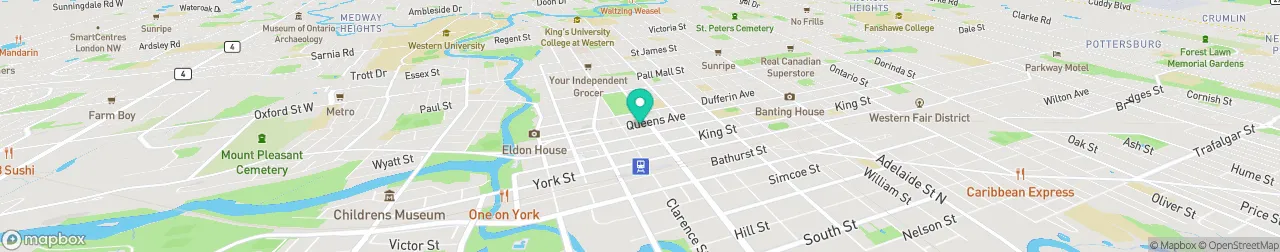 ev charging station on the map