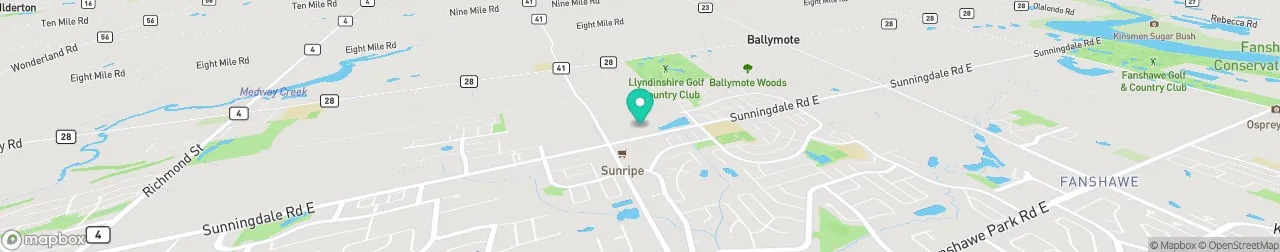 ev charging station on the map