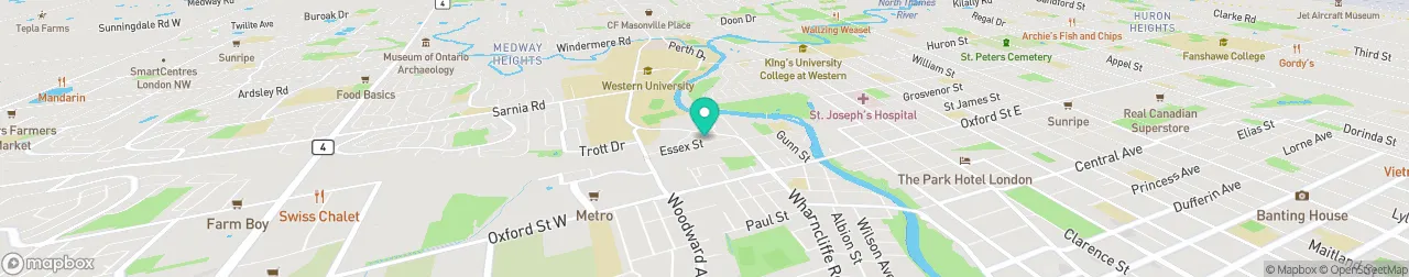 borne de recharge sur la carte