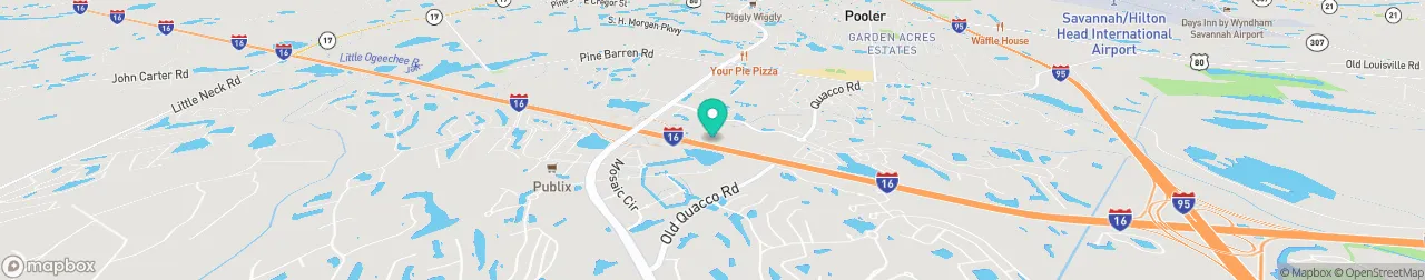 borne de recharge sur la carte